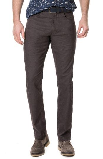 Men's Rodd & Gunn Craigavon Straight Leg Jeans - Brown