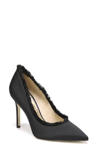 Women's Sam Edelman Halan Pointy Toe Pump M - Black