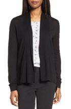 Women's Nordstrom Collection Shawl Collar Cardigan - Black