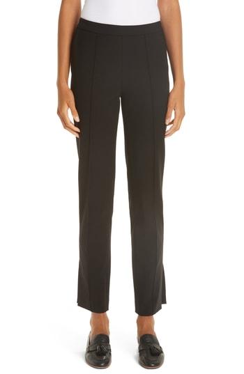 Women's Partow Side Slit Skinny Pants - Black