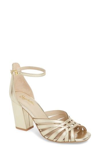 Women's Seychelles Darkest Before Dawn Sandal M - Metallic
