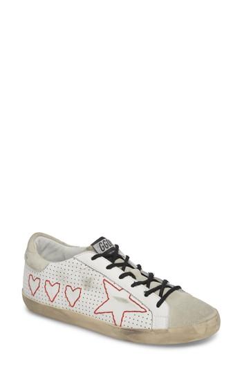 Women's Golden Goose Superstar Heart Sneaker Us / 36eu - White