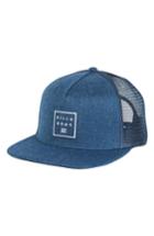 Men's Billabong Stacked Trucker Hat - Blue