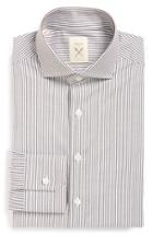 Men's Strong Suit 'elan' Trim Fit Stripe Dress Shirt