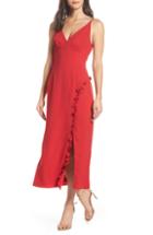 Women's Keepsake The Label Forget You Tea Length Dress - Red