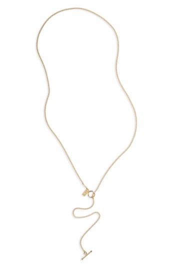 Women's Me To We Toggle Lariat Necklace
