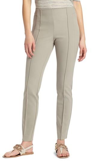 Women's Lafayette 148 New York 'gramercy' Acclaimed Stretch Pants - Grey