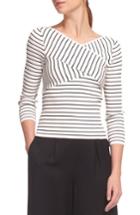 Women's Whistles Crisscross Knit Top Us / 4 Uk - White