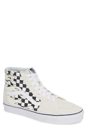 Men's Vans 'sk8-hi' Sneaker .5 M - White