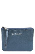 Rebecca Minkoff Betty - Best Mom Ever Leather Pouch - Blue