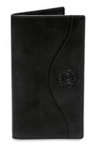 Men's Ghurka Leather Chest Pocket Wallet - Black