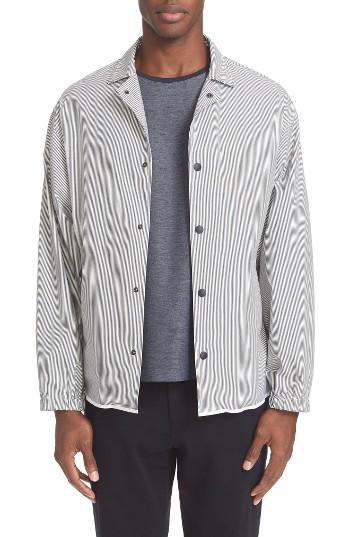 Men's Tomorrowland Stripe Shirt Jacket
