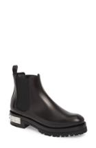 Women's Alexander Mcqueen Metal Heel Slip-on Boot Us / 36eu - Black