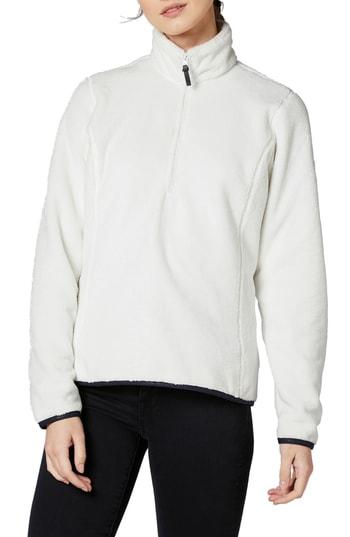 Women's Helly Hansen Feather Quarter Zip Fleece - White