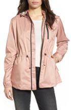 Women's Bernardo Microbreathable Hooded Water Resistant Jacket - Pink