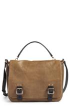 Vince Camuto Delos Leather Messenger Bag - Green