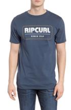 Men's Rip Curl Bowie Classic T-shirt - Blue