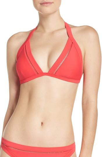 Women's Ted Baker London Triangle Bikini Top - Orange