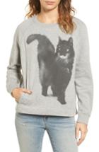 Women's Paul And Joe Sister Cat Graphic Sweatshirt