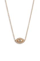 Women's Zoe Chicco Diamond Halo Pendant Necklace
