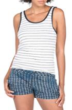 Women's Volcom Second Chance Stripe Tank - White