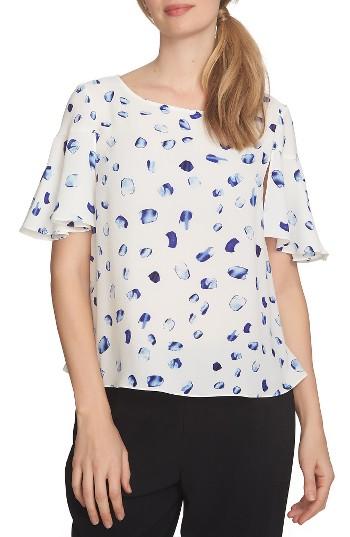 Women's Cece Floating Petals Blouse