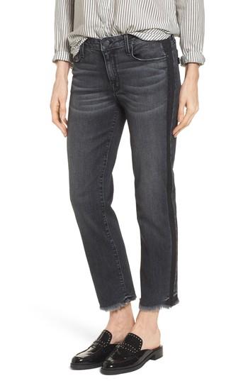 Women's Parker Smith Straight Leg Crop Jeans - Black