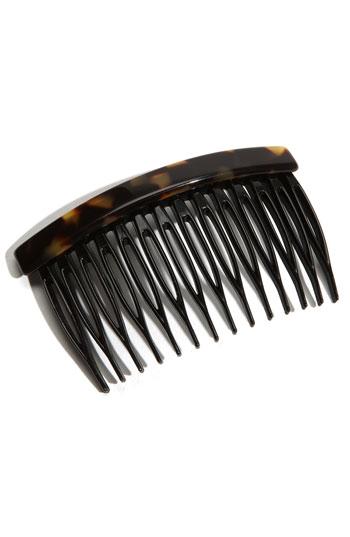 France Luxe Side Comb, Size - Brown