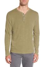 Men's Ag Anders Long Sleeve Henley - Green