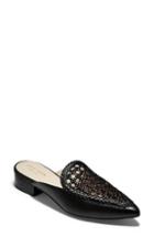 Women's Cole Haan Payson Woven Mule .5 B - Black