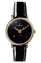 Women's Gomelsky The Agnes Varis Solar System Leather Strap Watch, 32mm