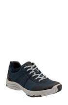 Women's Clarks Wave Andes Sneaker .5 M - Blue