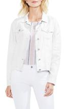 Women's Vince Camuto Classic Linen Jacket, Size - White