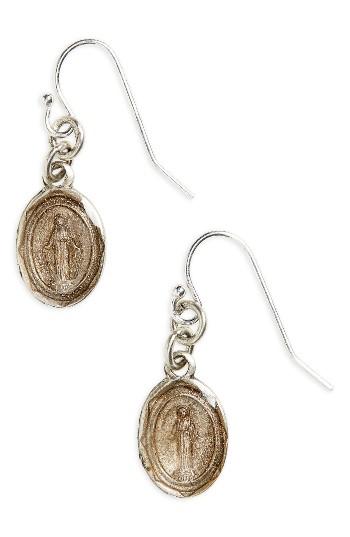 Women's Virgins Saints & Angels Les Celeste Virgin Of Miracles Drop Earrings
