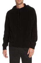 Men's Vince Regular Fit Pullover Hoodie - Black