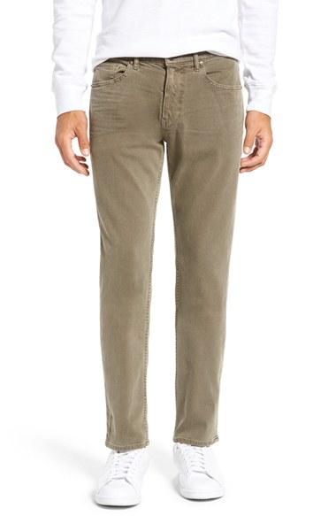 Men's Paige Federal Slim Straight Leg Jeans - Green