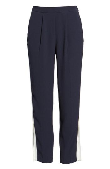 Women's Habitual Ria Side Stripe Ankle Track Pants - Blue
