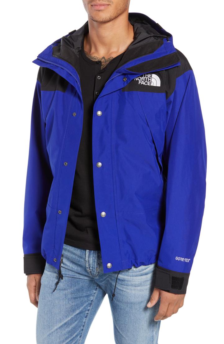 Men's The North Face 1990 Mountain Hooded Jacket, Size - Blue