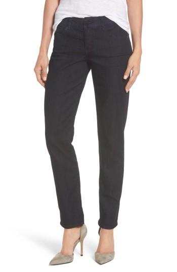 Petite Women's Wit & Wisdom Ab-solution Straight Leg Jeans P - Blue