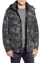 Men's Woolrich Camou Field Jacket, Size - Grey
