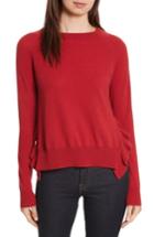 Women's Autumn Cashmere Cashmere Side Ruffle Sweater