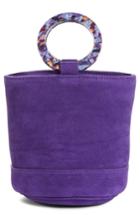 Simon Miller Bonsai 15 Calfskin Leather Bucket Bag - Purple