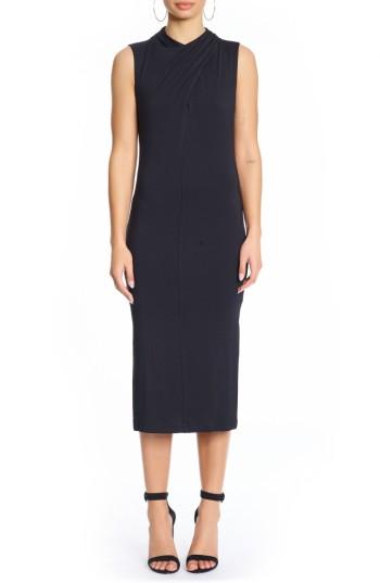 Women's Kendall + Kylie Twist Front Dress - Black