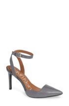 Women's Calvin Klein Raffaela Ankle Strap Pump M - Grey