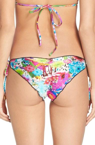Women's Luli Fama Side Tie Bikini Bottoms - Pink