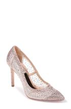 Women's Badgley Mischka Weslee Pointy Toe Pump .5 M - Pink