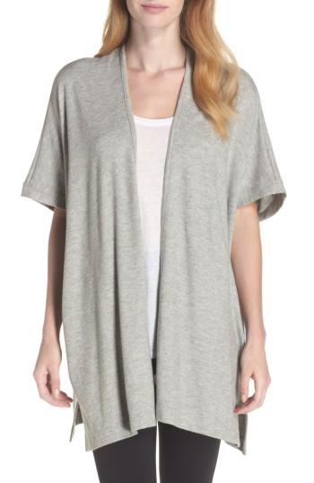 Women's Natori Retreat Sweater Knit Cardigan - Grey