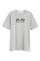 Men's Comme Des Garcons Play Logo T-shirt