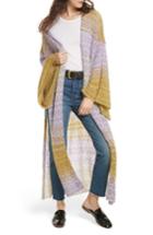 Women's Free People Midnight Reflection Duster
