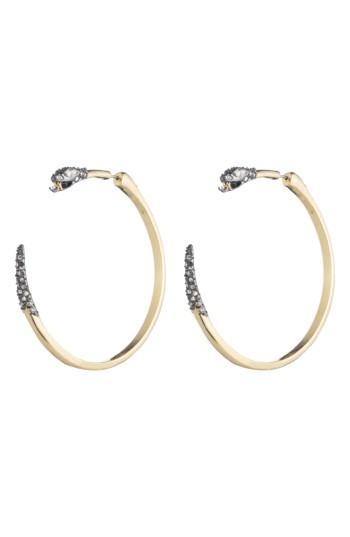 Women's Alexis Bittar Elements Snake Hoop Earrings